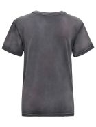 Alberta Ferretti Cotton T-shirt With Logo Alberta Ferretti Cotton T-shirt With Logo - Grey