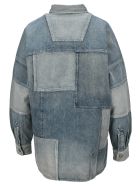 Patchwork Denim Shirt AMBUSH Patchwork Denim Shirt - Denim