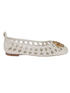 Tory Burch Eleanor Woven Ballerinas Tory Burch Eleanor Woven Ballerinas - New Ivory