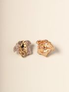 Versace Jewel Palazzo Dia Versace Earrings With Crystal Medusa Head Versace Jewel Palazzo Dia Versace Earrings With Crystal Medusa Head - Gold