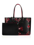 Christian Louboutin Black Leather Cabata Loubinthesky Perfore Christian Louboutin Black Leather Cabata Loubinthesky Perfore - BLACK