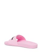 Balenciaga Rubber Slide Sandals With Logo Balenciaga Rubber Slide Sandals With Logo - Pink