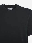 Bottega Veneta Cotton Jersey T-shirt With Tone-on-tone Logo Bottega Veneta Cotton Jersey T-shirt With Tone-on-tone Logo - Inkwell