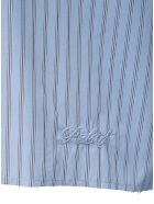 Philosophy di Lorenzo Serafini Striped Crop Shirt In Cotton Poplin Philosophy di Lorenzo Serafini Striped Crop Shirt In Cotton Poplin - Blu