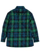 Philosophy di Lorenzo Serafini Kids Check Quilted Jacket With Logo Philosophy di Lorenzo Serafini Kids Check Quilted Jacket With Logo - Multicolor
