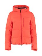 Parajumpers Kanya Hooded Short Down Jacket Parajumpers Kanya Hooded Short Down Jacket - Orange