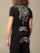 Sprayground T-shirt Sprayground T-shirt With Shark And Money Print Sprayground T-shirt Sprayground T-shirt With Shark And Money Print - Black