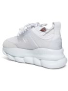 Versace Chain Reaction Panelled Sneakers Versace Chain Reaction Panelled Sneakers - White