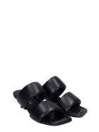 Alchimia Sandals In Black Leather Alchimia Sandals In Black Leather - black