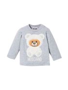 Moschino Newborn Gray Sweatshirt Moschino Newborn Gray Sweatshirt - Grigio