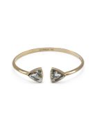 Lo Spazio Aqua Marine Bangle Lo Spazio Jewelry Lo Spazio Aqua Marine Bangle - Light_Blue