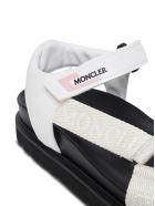 Moncler Flavia White Sandals With Logo Moncler Flavia White Sandals With Logo - White