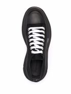 Alexander McQueen Black Traead Slick Cotton Sneakers Alexander McQueen Black Traead Slick Cotton Sneakers - Black