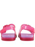 Melissa Fuchsia Sandals For Girl With Logo Melissa Fuchsia Sandals For Girl With Logo - Fuchsia