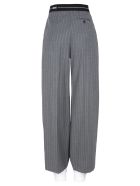 MSGM Pants With Logo MSGM Pants With Logo - GRIGIO