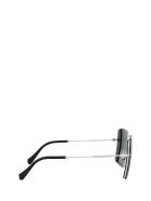 Miu Miu Miu Miu Mu 56vs Silver / Black Sunglasses Miu Miu Miu Miu Mu 56vs Silver / Black Sunglasses - SILVER / BLACK
