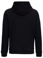 Valentino Jersey Hoodie With Logo Print Valentino Jersey Hoodie With Logo Print - Black