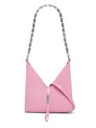 Givenchy Cut Out Crossbody Bag In Pink Leather Givenchy Cut Out Crossbody Bag In Pink Leather - Pink