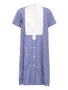 Cotton Poplin Dress Sacai Cotton Poplin Dress - Stripenavy