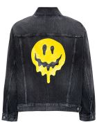 Balenciaga Trompe L'oeil Denim Jacket Balenciaga Trompe L'oeil Denim Jacket - Black
