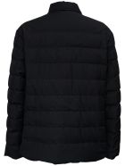 Dolce & Gabbana Black Quilted Nylon Jacket With Logo Dolce & Gabbana Black Quilted Nylon Jacket With Logo - Black