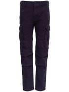 Balenciaga Cargo Pants In Blue Navy Cotton Canvas Balenciaga Cargo Pants In Blue Navy Cotton Canvas - Blu