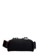 Christian Louboutin Blaster Waist Bag In Black Synthetic Fibers Christian Louboutin Blaster Waist Bag In Black Synthetic Fibers - black