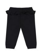Givenchy Black Sweatpant For Baby Girl With Logo Givenchy Black Sweatpant For Baby Girl With Logo - Black