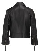 RED Valentino Lambskin Biker With Studs RED Valentino Lambskin Biker With Studs - Black