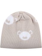 Little Bear Beige Hat For Babyboy Little Bear Beige Hat For Babyboy - Beige