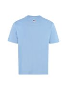 Hugo Boss Boss X Russell Athletic - Cotton Crew-neck T-shirt Hugo Boss Boss X Russell Athletic - Cotton Crew-neck T-shirt - Blue