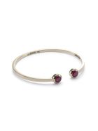 Lo Spazio Burmese Ruby Bangle Lo Spazio Jewelry Lo Spazio Burmese Ruby Bangle - Red