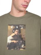 Off-White Caravaggio T-shirt Off-White Caravaggio T-shirt - Verde