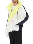 Y/Project Asymmetric Cotton Blouson Y/Project Asymmetric Cotton Blouson - WHITE BLACK YELLOW (White)