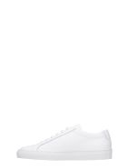 Common Projects Achille Sneakers In White Leather Common Projects Achille Sneakers In White Leather - white
