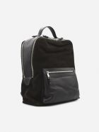 Backpack Made Of Leather With Contrasting Inserts Eleventy Backpack Made Of Leather With Contrasting Inserts