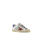 Golden Goose Superstar Sneakers Golden Goose Superstar Sneakers - Silver/white/red/blue