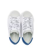 Philippe Model Paris Low Sneakers In White Leather Philippe Model Paris Low Sneakers In White Leather - White