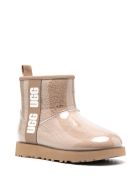 UGG Classic Boots In Beige Pvc With Logo UGG Classic Boots In Beige Pvc With Logo - Beige