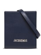 Jacquemus Le Gadjo Crossobdy Bag In Blue Leather Jacquemus Le Gadjo Crossobdy Bag In Blue Leather - Blu