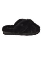 Michael Kors Lala Slippers Michael Kors Lala Slippers - Black