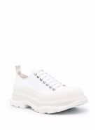Alexander McQueen Trade Slick Fabric Sneakers Alexander McQueen Trade Slick Fabric Sneakers - White