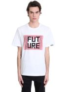 Golden Goose Adamo T-shirt In White Cotton Golden Goose Adamo T-shirt In White Cotton - Bianca