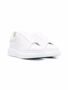 Alexander McQueen White Leather Oversize Sneakers Alexander McQueen White Leather Oversize Sneakers - White
