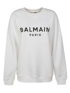 Balmain Oversized Logo Sweatshirt Balmain Oversized Logo Sweatshirt - White/Black