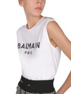 Balmain Crew Neck T-shirt Balmain Crew Neck T-shirt - Bianco/nero