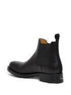 Valentino Garavani Roman Stud Ankle Boots In Black Leather Valentino Garavani Roman Stud Ankle Boots In Black Leather - Black