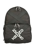 Kenzo Backpack With Logo - VERDE