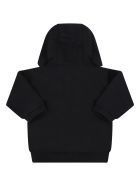 Givenchy Black Sweatshirt For Baby Girl With Logo Givenchy Black Sweatshirt For Baby Girl With Logo - Black