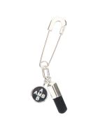AMBUSH Pill Charm Piercing Unisex Earring AMBUSH Pill Charm Piercing Unisex Earring - SILVER BLACK (Silver)